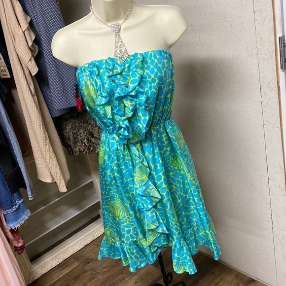 Lilly Pulitzer Dresses & Skirts - Strapless Lilly Pulitzer Dress